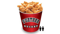 Menu mix bucket 4x pieces 6x tenders